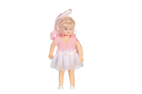 Dollhouse Miniature Girl, Blonde